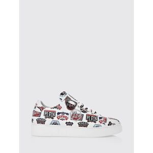 Philipp Plein Men Low-Top Calfskin Sneakers Philipp Plein With Graphic Print
